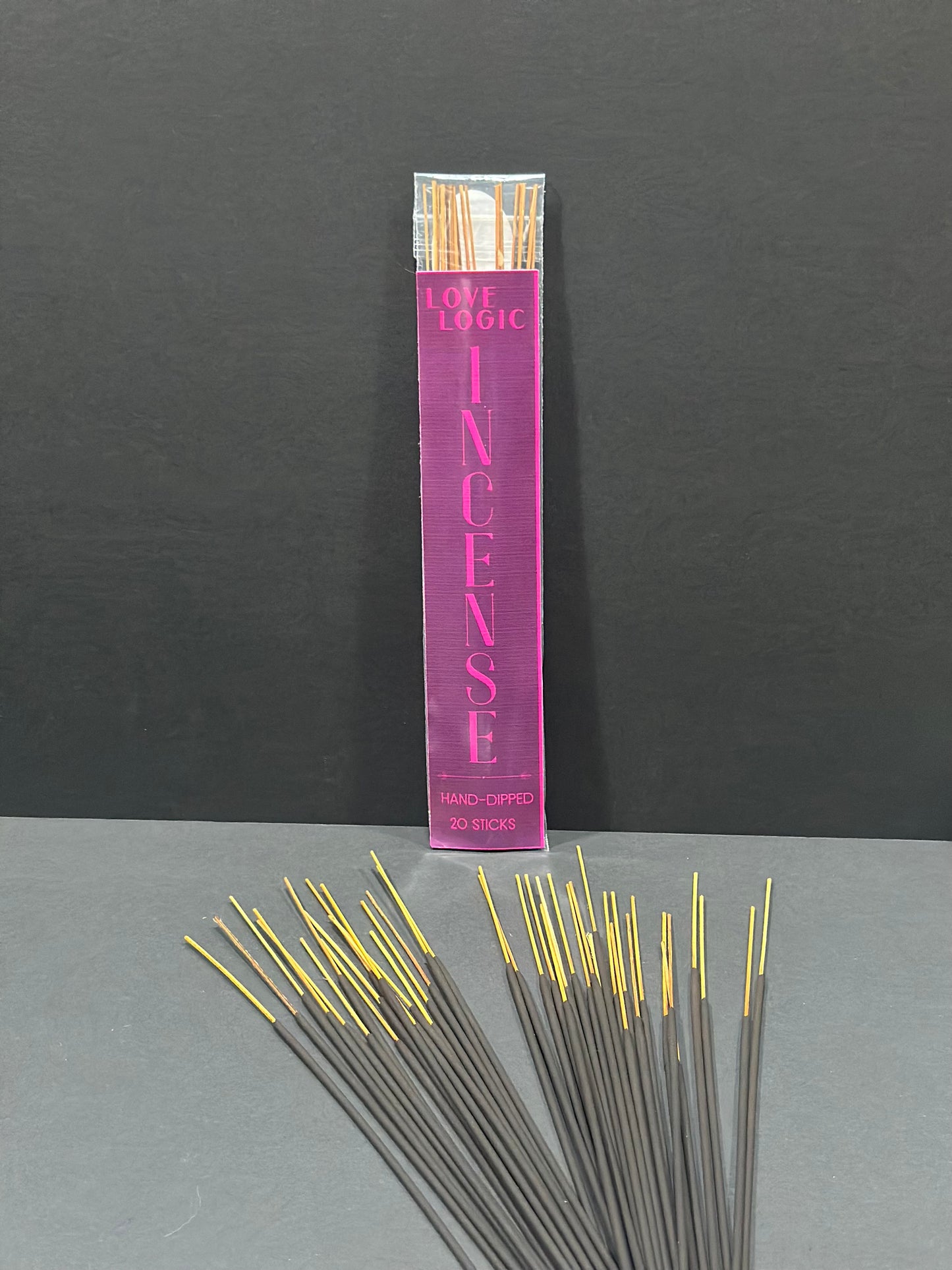 Noir Collection Hand-Dipped Incense Sticks - Bag of 20