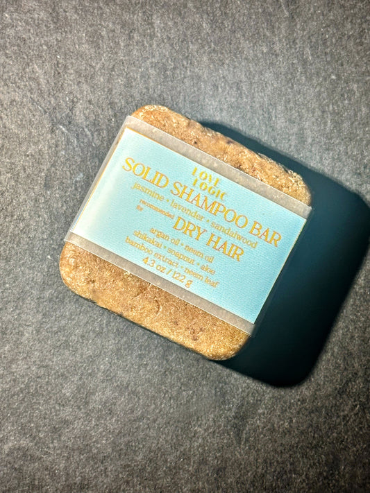 Shampoo Bar for DRY hair - big 4.3 oz bar