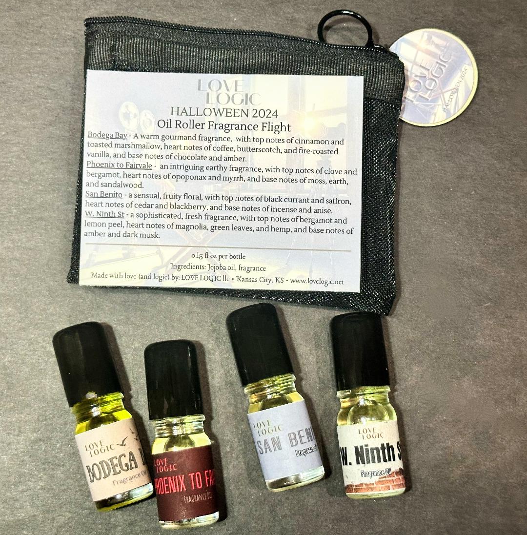 Halloween Collection Oil Roller Fragrance Flight Set