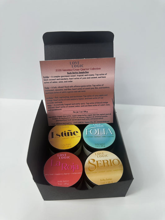 Cross Quarter Collection Body Butter Sampler Box