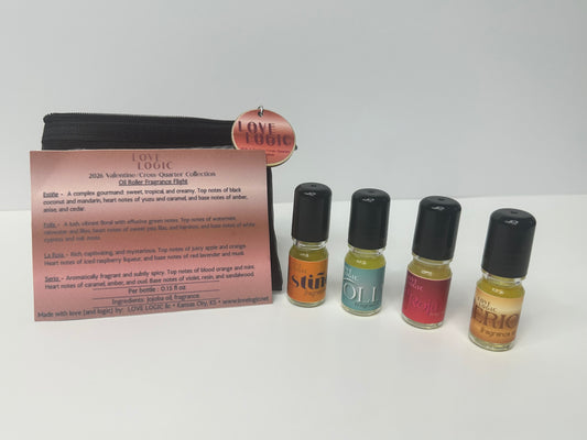 Cross Quarter Collection Oil Roller Fragrance Flight