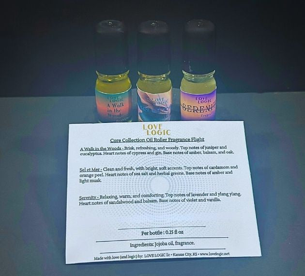 Core Collection Oil Roller Fragrance Flight