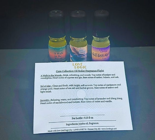 Core Collection Oil Roller Fragrance Flight